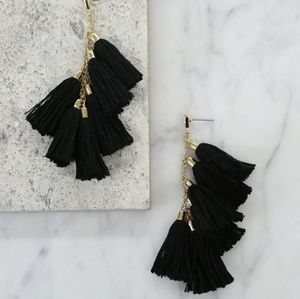 Ettika Day dreamer tassel earrings